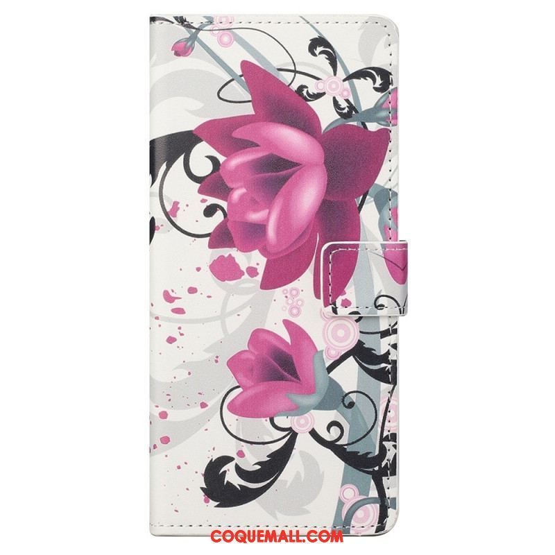 Housse Samsung Galaxy M23 5G Tropical Flowers