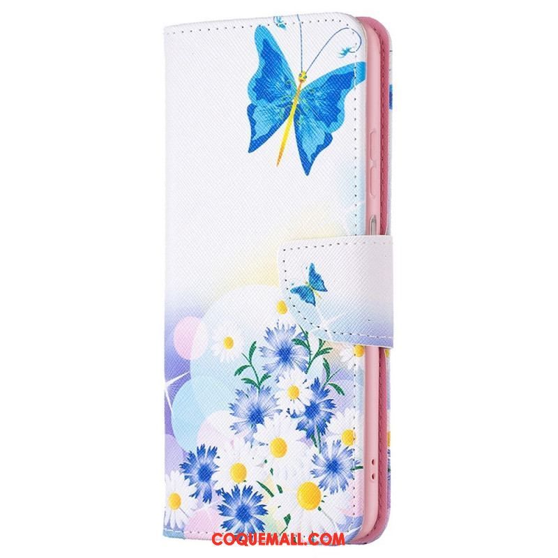 Housse Samsung Galaxy M53 5G Papillons Papillons