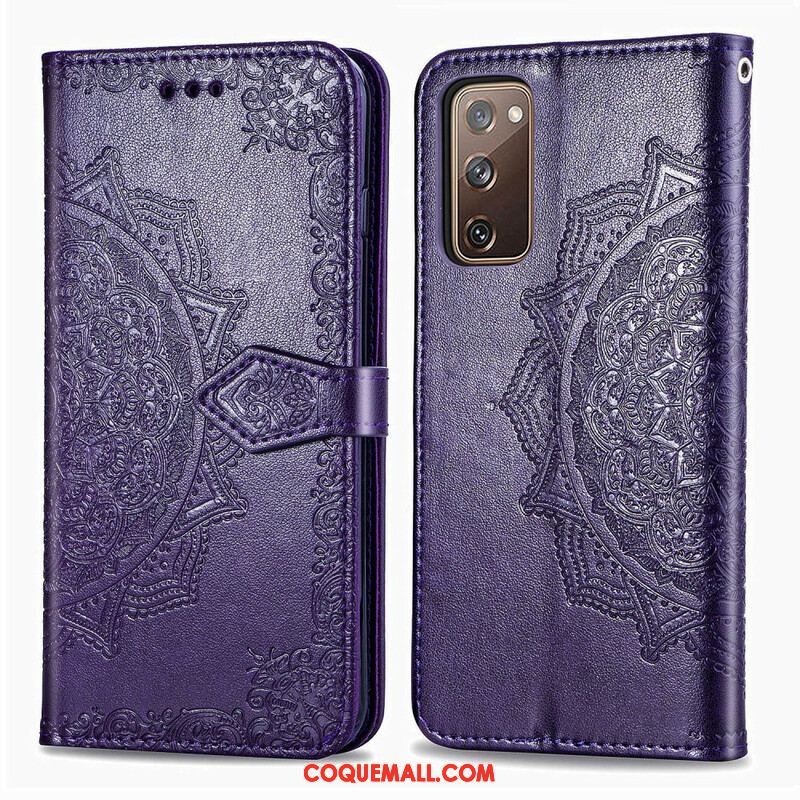 Housse Samsung Galaxy S20 FE Mandala Moyen Age