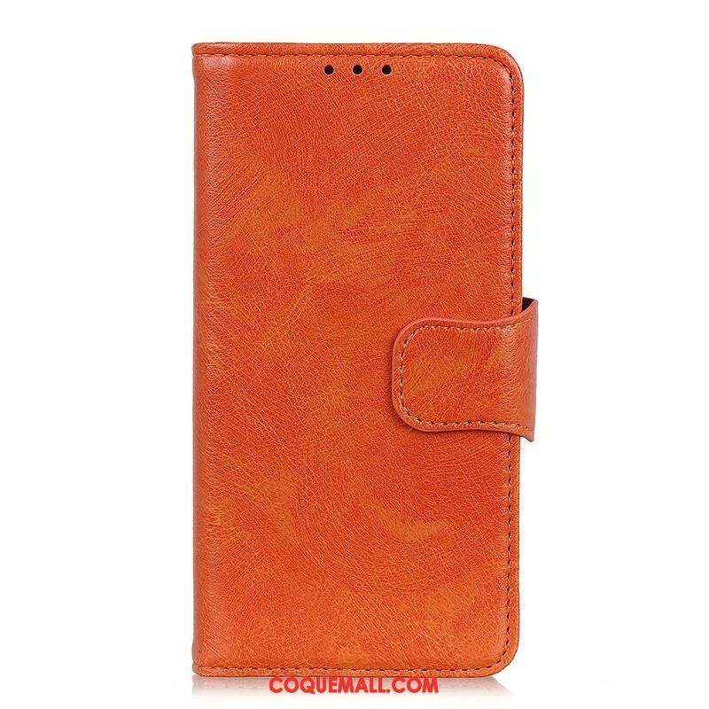 Housse Samsung Galaxy S21 FE Cuir Nappa Fendu