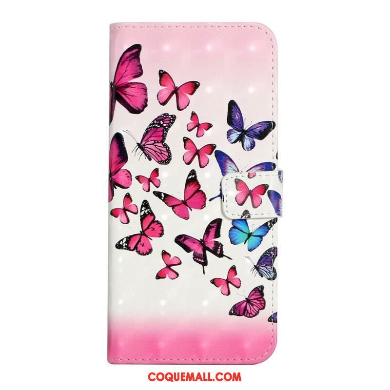 Housse Samsung Galaxy S21 FE Vol de Papillons