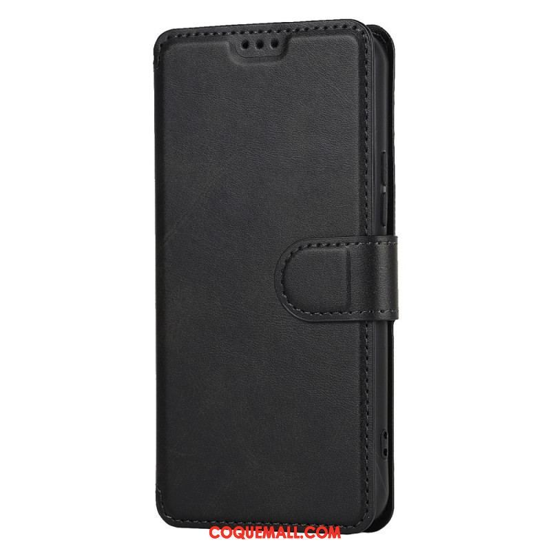 Housse Samsung Galaxy S22 5G Effet Cuir Vintage Mat