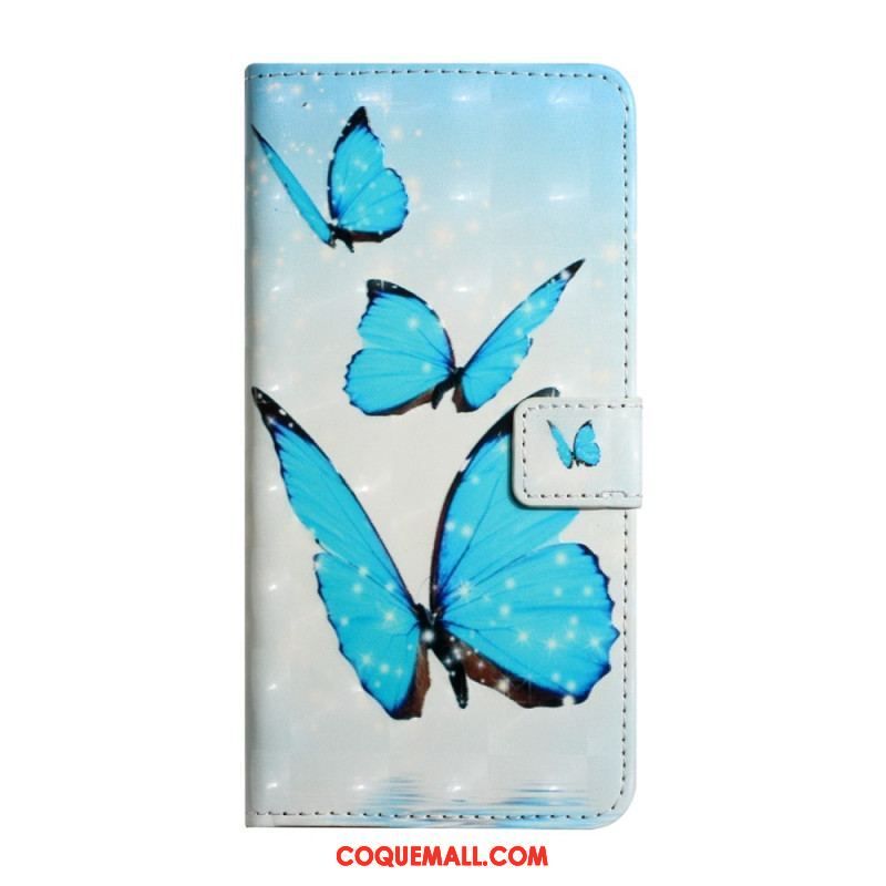 Housse Samsung Galaxy S22 5G Vol de Papillons