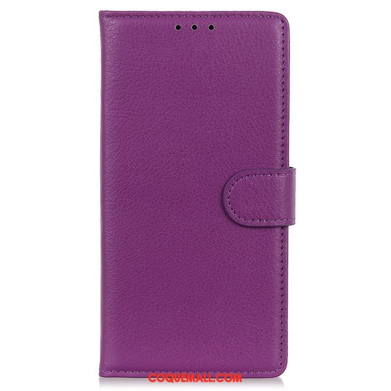 Housse Samsung Galaxy S23 5G Simili Cuir Traditionnel