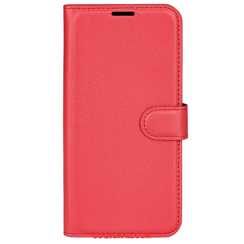 Housse Samsung Galaxy S24 5G Simili Cuir Litchi