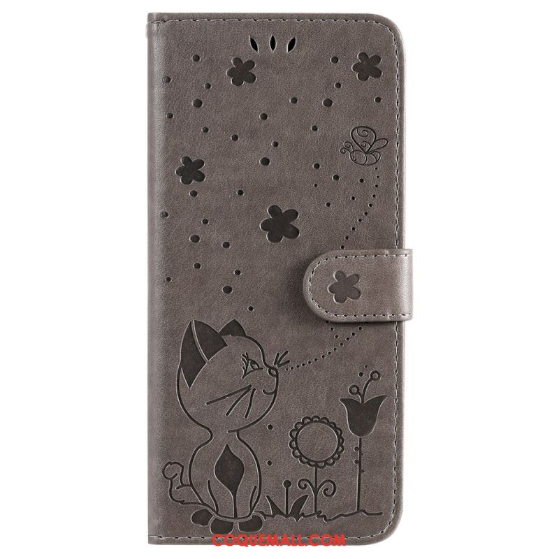 Housse Samsung Galaxy S24 FE Chat et Abeille