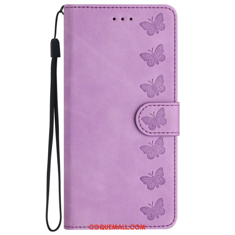 Housse Samsung Galaxy S24 FE Frise Papillons