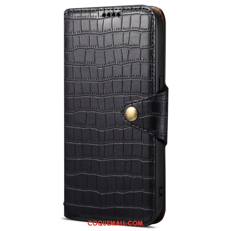 Housse Samsung Galaxy S24 Plus 5G Texture de Crocodile