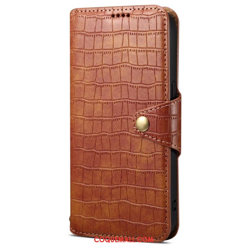 Housse Samsung Galaxy S24 Plus 5G Texture de Crocodile