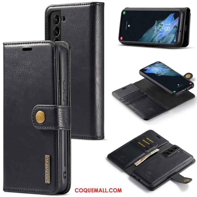 Housse Samsung Galaxy S24 Plus Porte-Cartes Détachable DG.MING