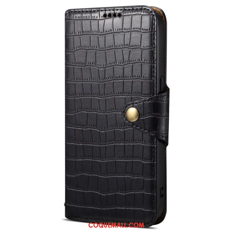 Housse Samsung Galaxy S24 Ultra 5G Texture de Crocodile