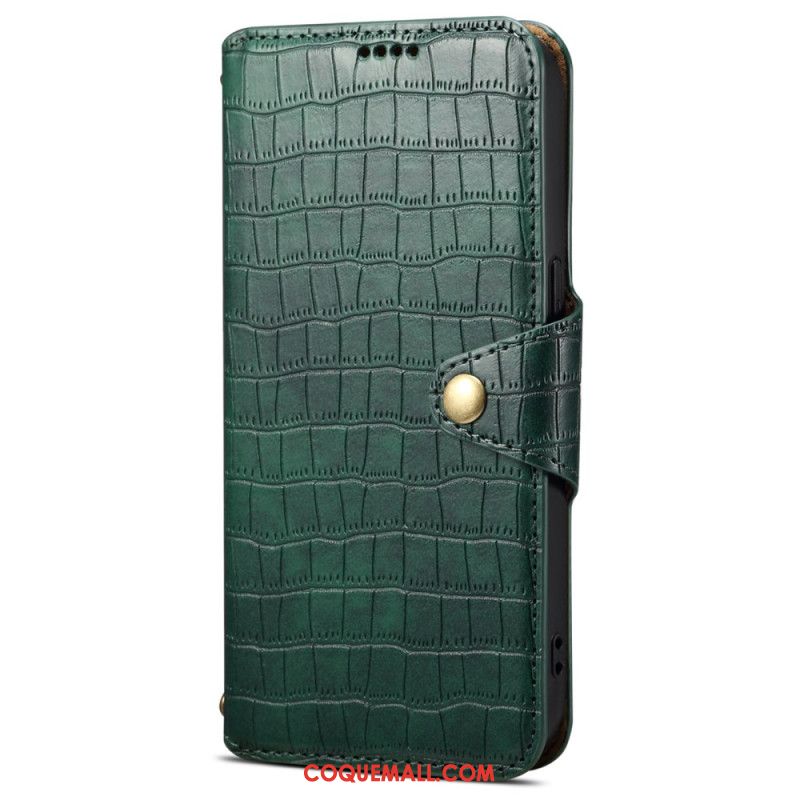 Housse Samsung Galaxy S24 Ultra 5G Texture de Crocodile