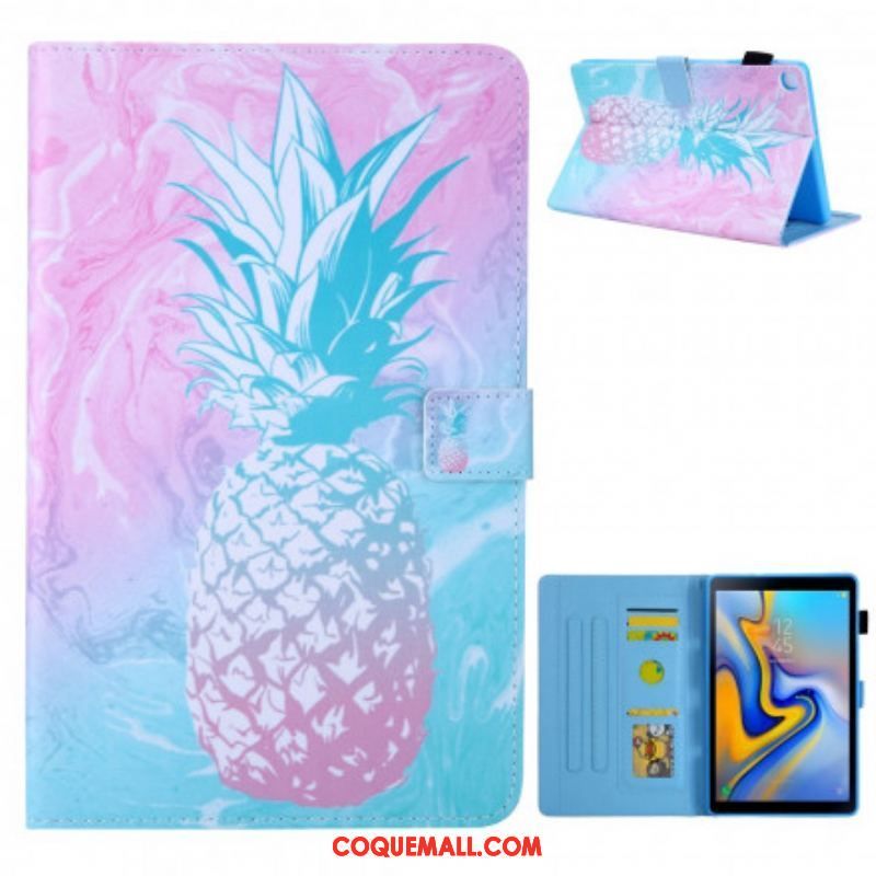 Housse Samsung Galaxy Tab A7 (2020) Design Ananas