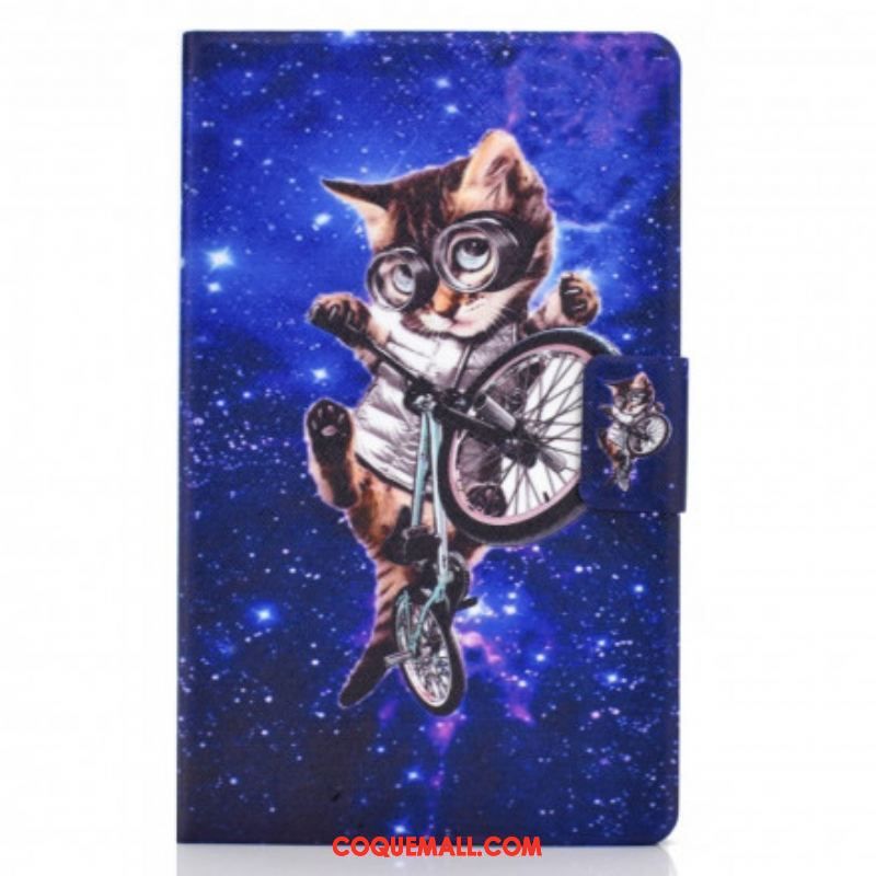 Housse Samsung Galaxy Tab A7 (2020) Drôle de Chat