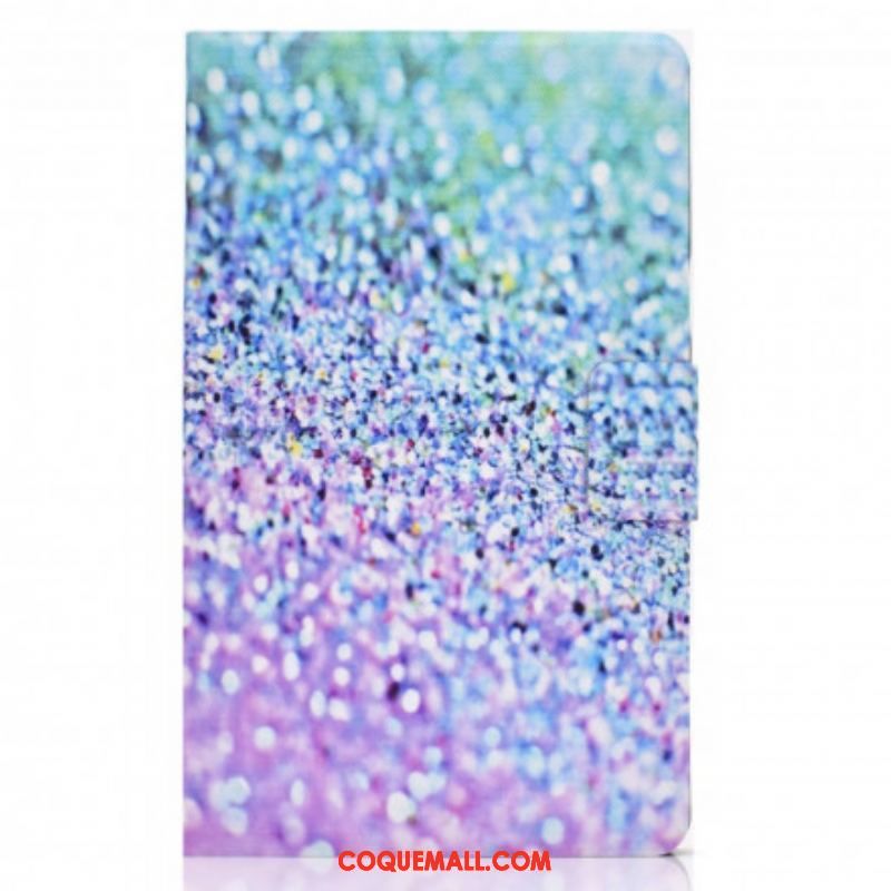 Housse Samsung Galaxy Tab A7 (2020) Paillettes Brillantes