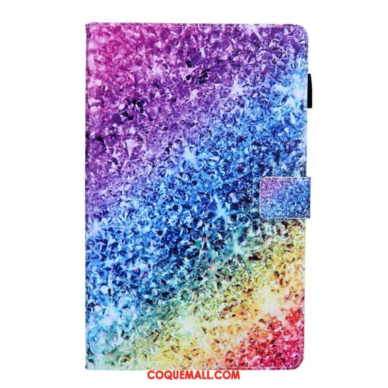 Housse Samsung Galaxy Tab A8 (2021) Paillettes Brillantes