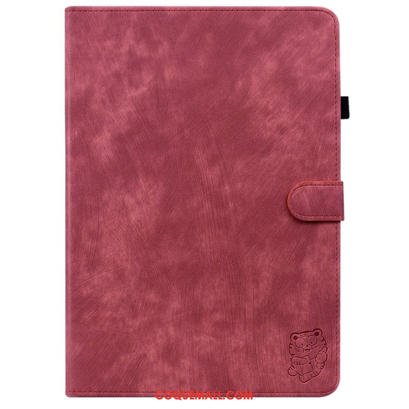 Housse Samsung Galaxy Tab S9 / S9 FE Motif Tigre