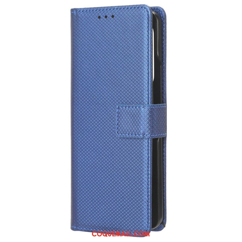 Housse Samsung Galaxy Z Fold 5 Dots à Lanière