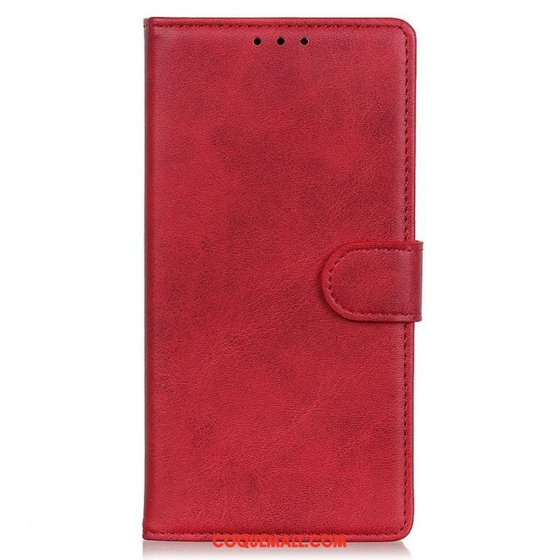 Housse Sony Xperia 1 IV Effet Cuir Mat