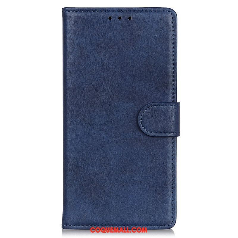 Housse Sony Xperia 1 IV Effet Cuir Mat