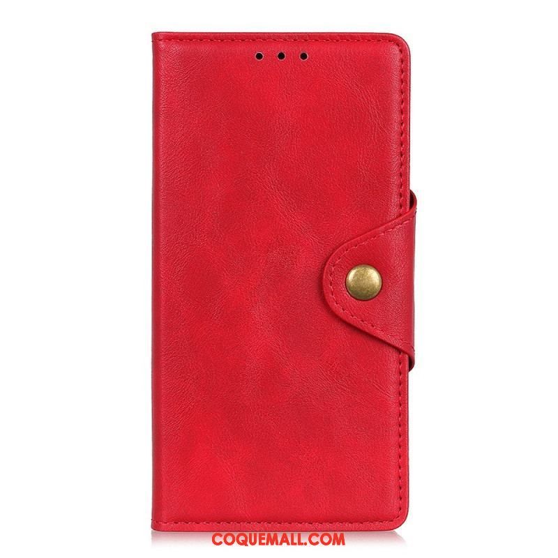 Housse Sony Xperia 1 IV Simili Cuir Bouton