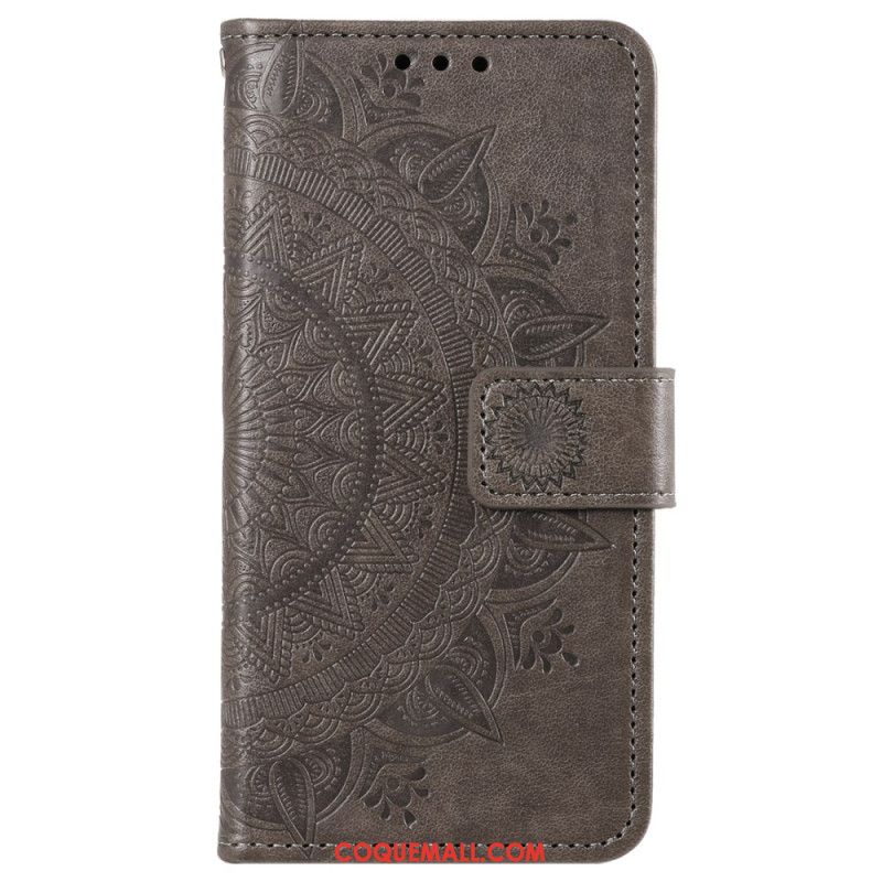 Housse Sony Xperia 1 VI Mandala Soleil à Lanière