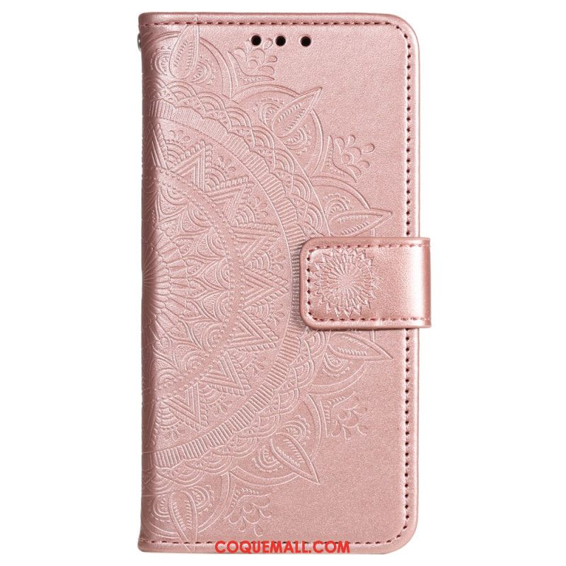 Housse Sony Xperia 1 VI Mandala Soleil à Lanière