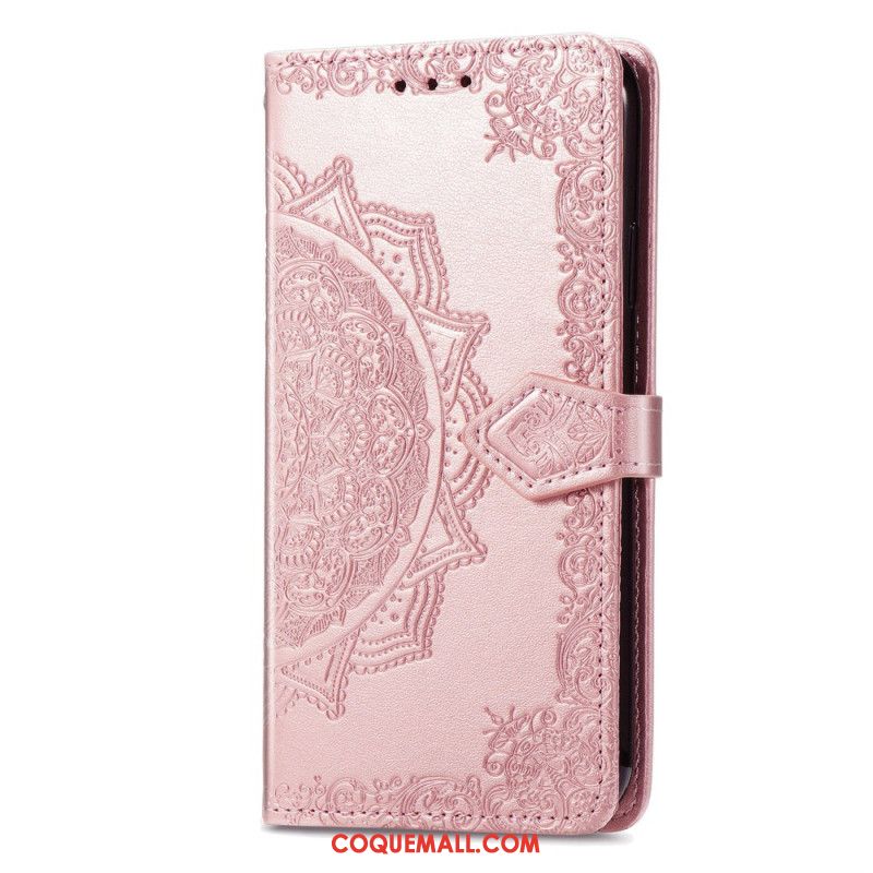 Housse Sony Xperia 10 VI Mandala Baroque à Lanière