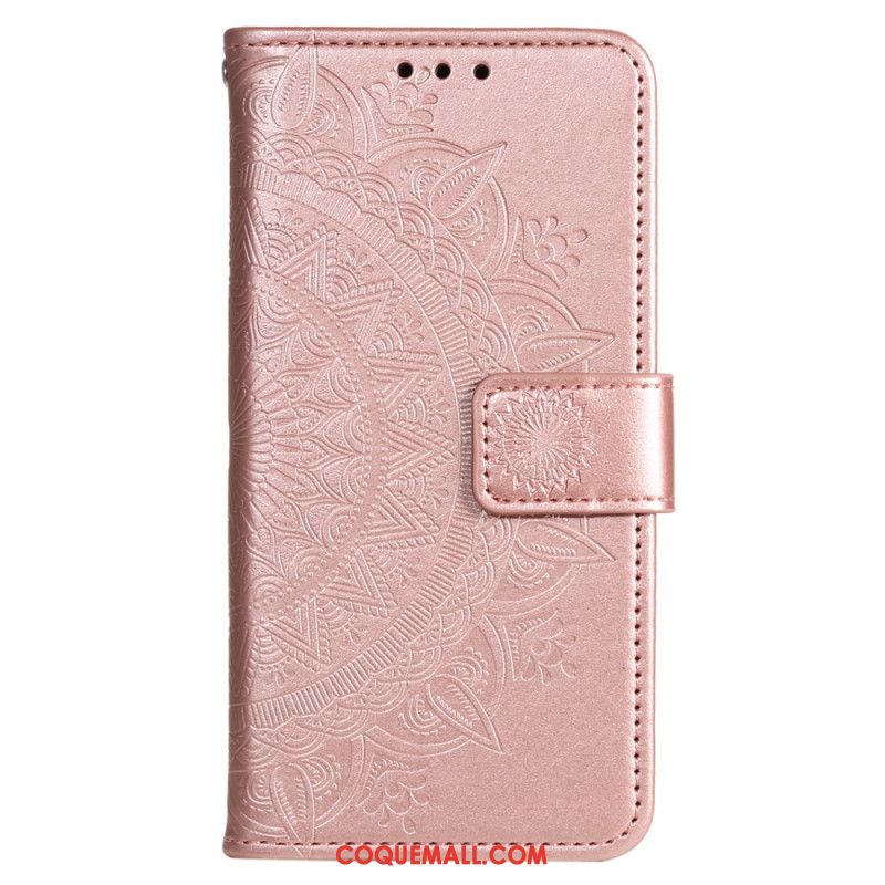 Housse Sony Xperia 10 VI Motif Mandala à Lanière