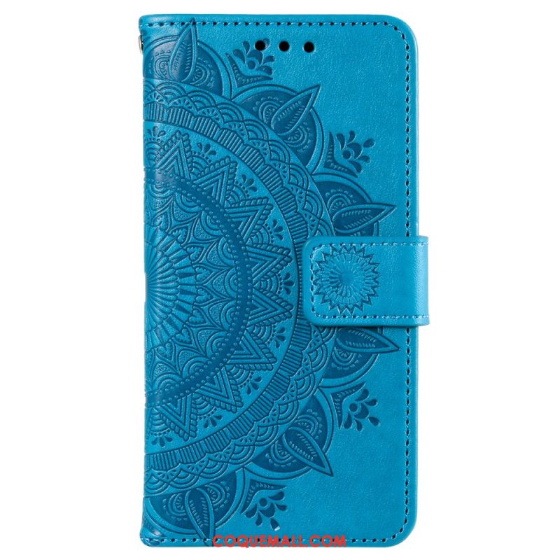 Housse Sony Xperia 10 VI Motif Mandala à Lanière