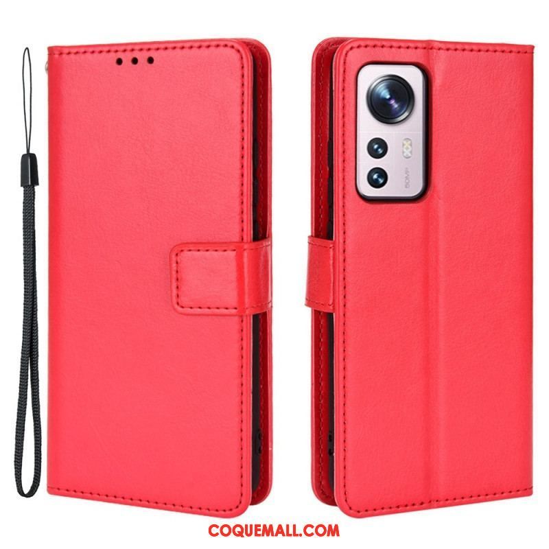 Housse  Xiaomi 12 / 12X Simili Cuir Flashy