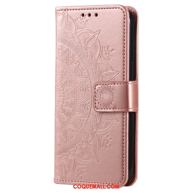 Housse Xiaomi 13 Pro Mandala Soleil avec Lanière