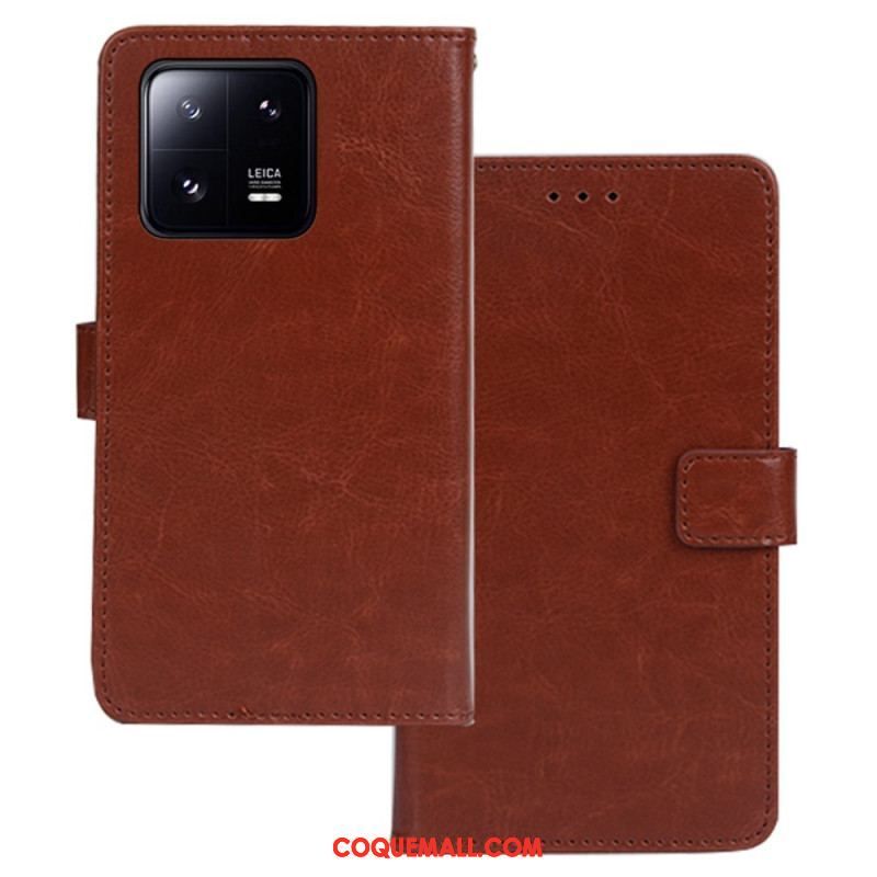 Housse Xiaomi 13 Pro Style Cuir IDEWEI