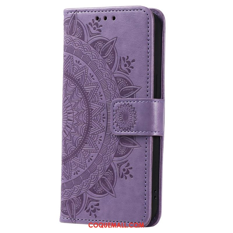 Housse Xiaomi 14 Mandala Soleil à Lanière