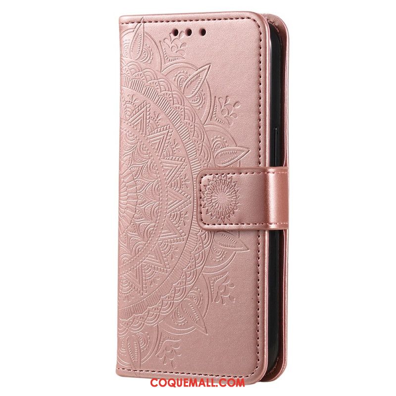 Housse Xiaomi 14 Pro Mandala Soleil à Lanière