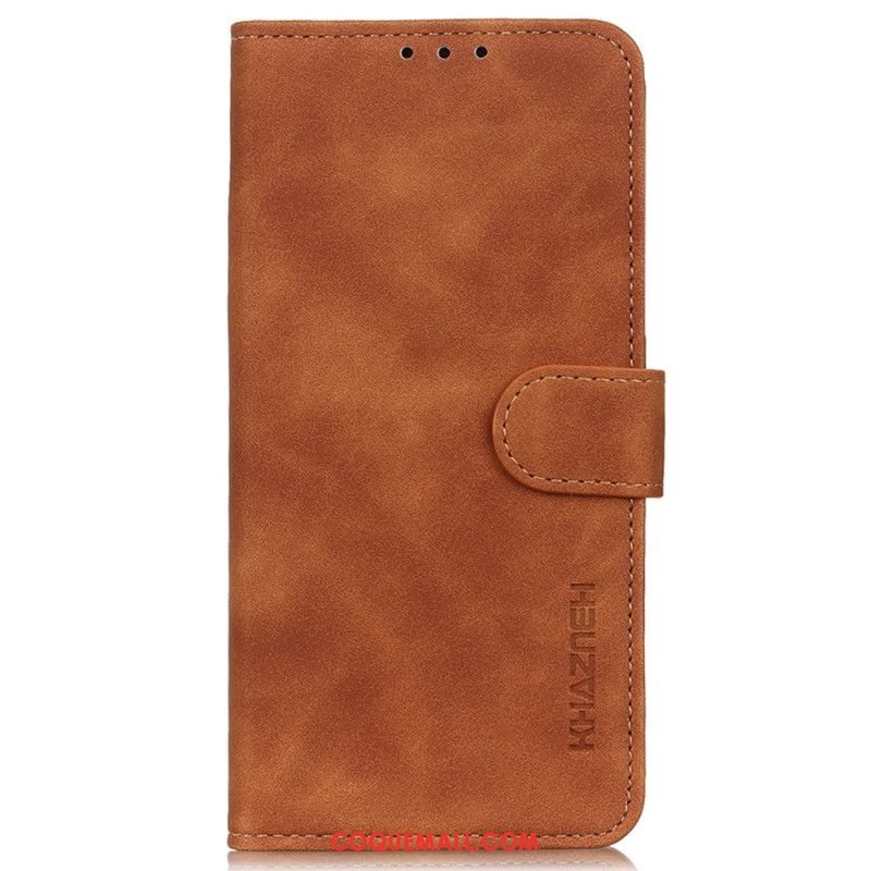 Housse Xiaomi 14 Pro Simili Cuir Vintage KHAZNEH