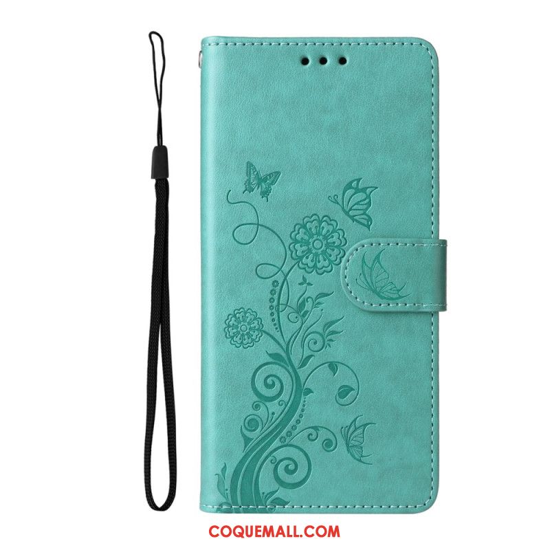 Housse Xiaomi 14T Pro Motif Papillons et Fleurs