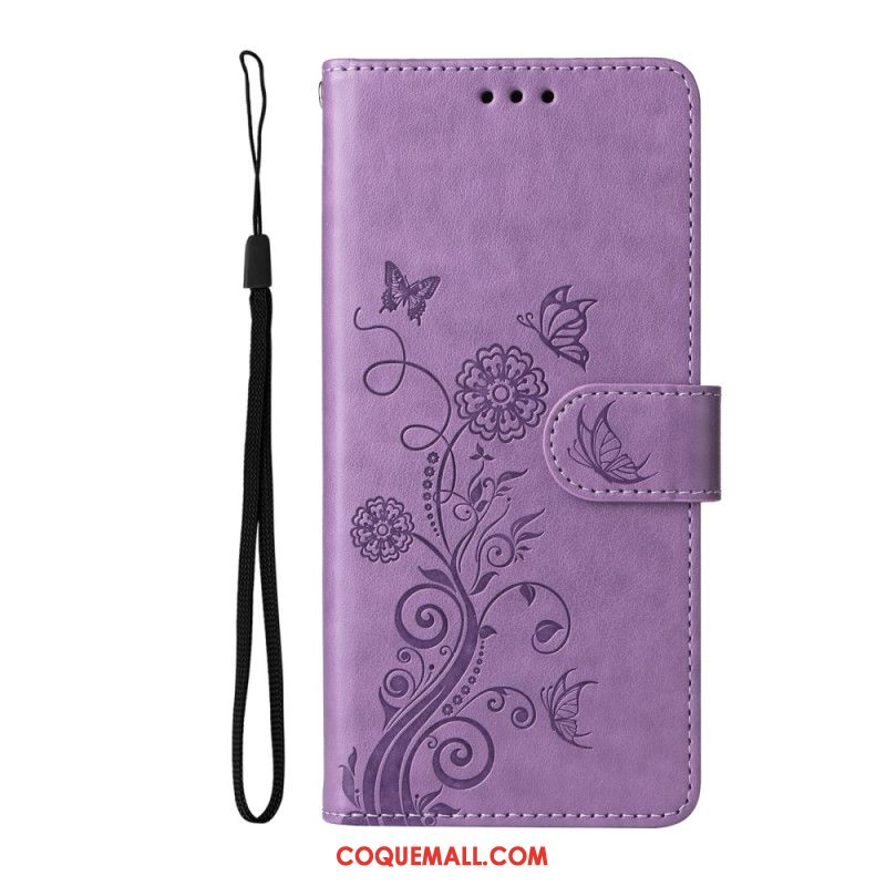 Housse Xiaomi 14T Pro Motif Papillons et Fleurs