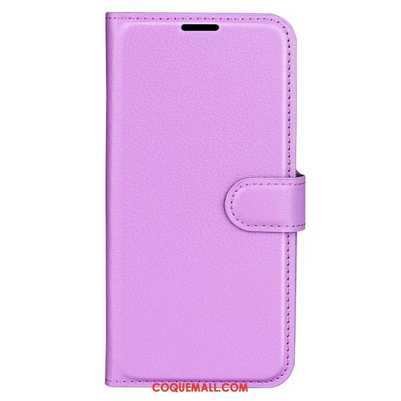 Housse Xiaomi 14T Pro Simili Cuir Litchi