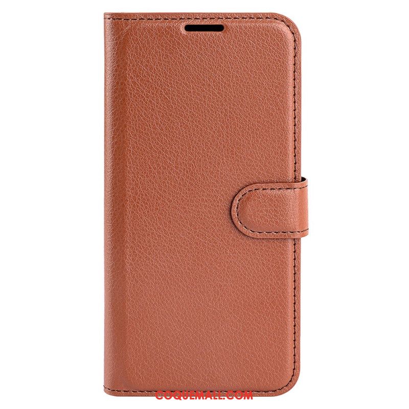 Housse Xiaomi 14T Pro Simili Cuir Litchi