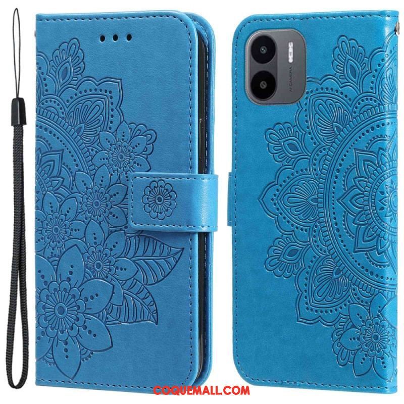 Housse Xiaomi Redmi A1 Mandala de Fleurs