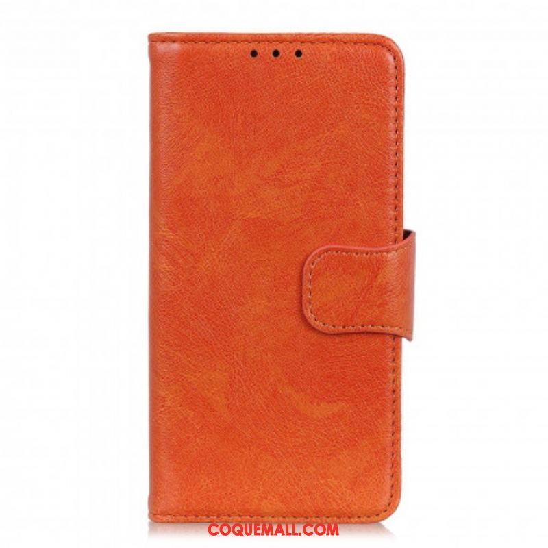 Housse Xiaomi Redmi Note 10 Pro Cuir Nappa Fendu