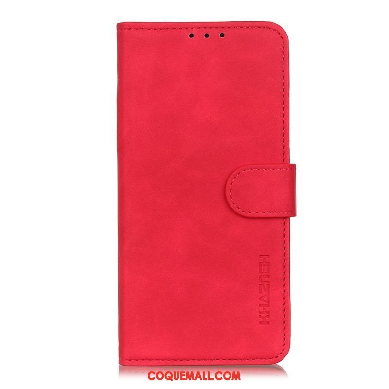 Housse Xiaomi Redmi Note 11 Pro / Note 11 Pro 5G Effet Cuir Vintage KHAZNEH