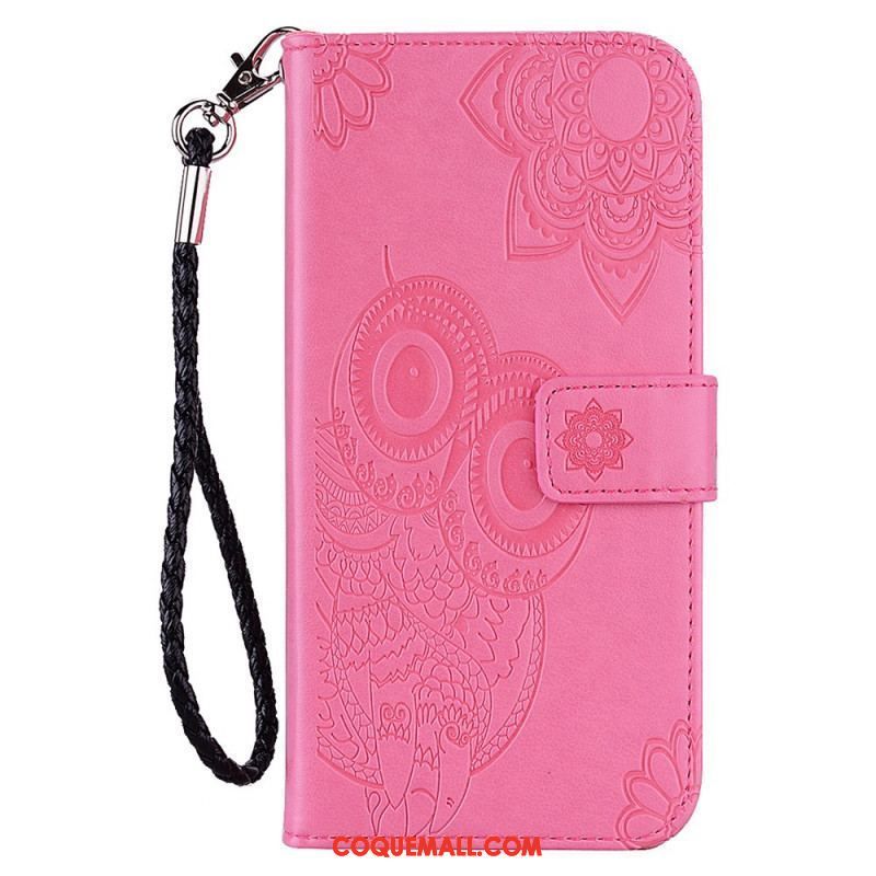 Housse Xiaomi Redmi Note 11 Pro Plus 5G Hibou Mandala