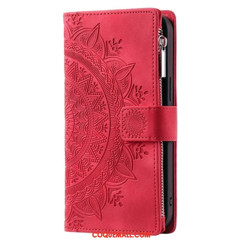 Housse Xiaomi Redmi Note 12 4G avec Porte-Monnaie Mandala