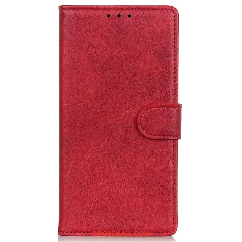 Housse Xiaomi Redmi Note 13 4G Simili Cuir Mat