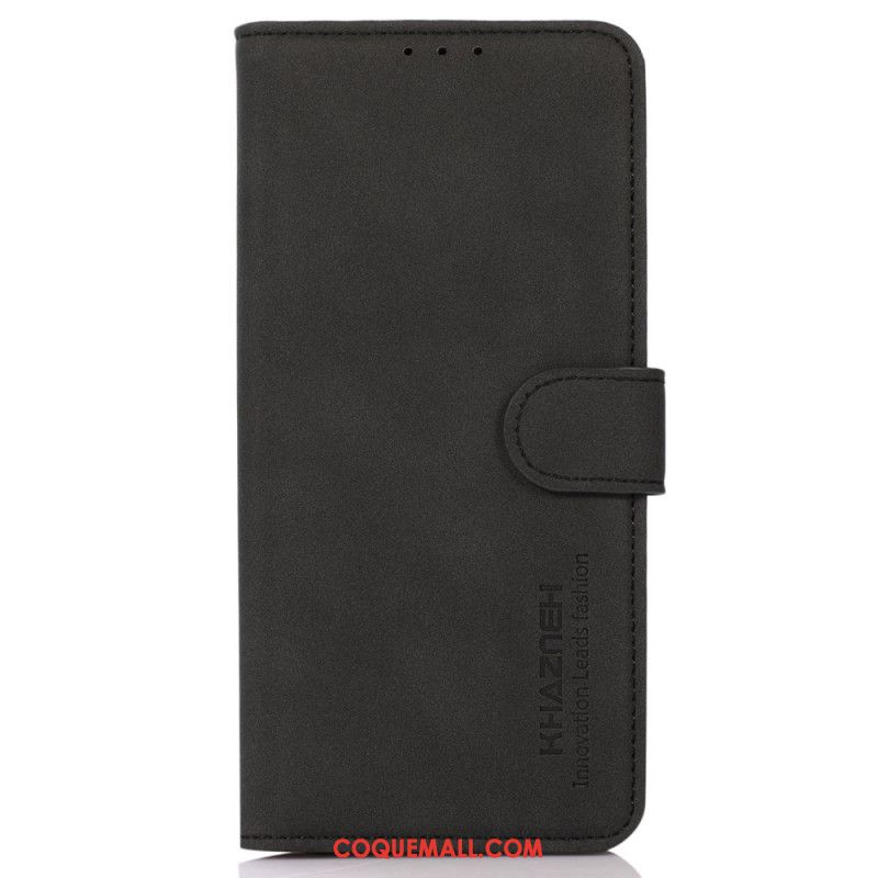 Housse Xiaomi Redmi Note 13 4G Style Cuir Rétro KHAZNEH