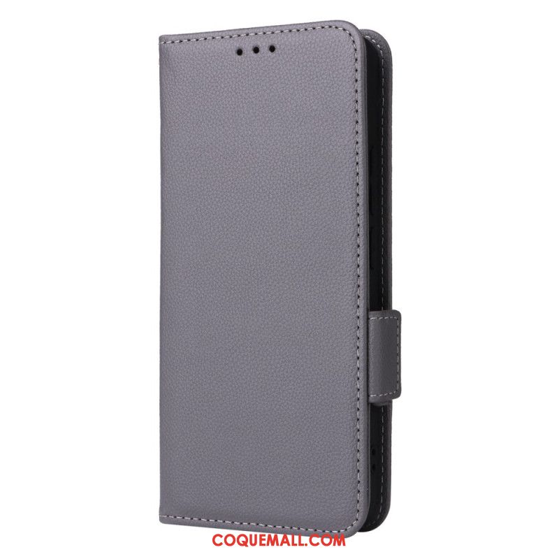 Housse Xiaomi Redmi Note 13 4G Style Cuir avec Lanière