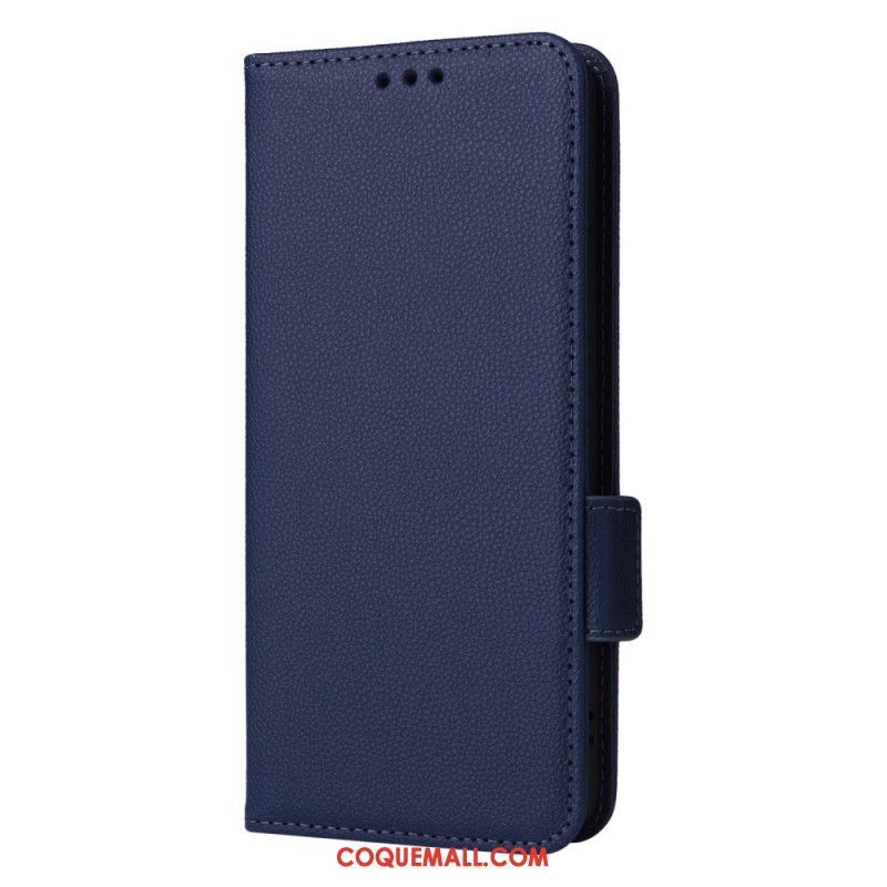 Housse Xiaomi Redmi Note 13 4G Style Cuir avec Lanière