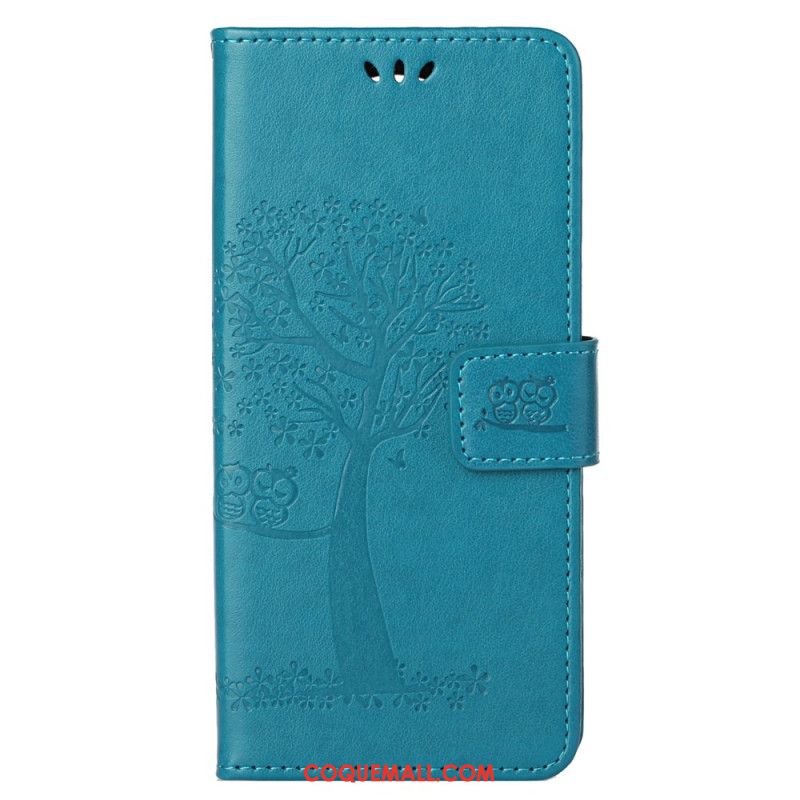 Housse Xiaomi Redmi Note 13 5G Arbre et Hiboux